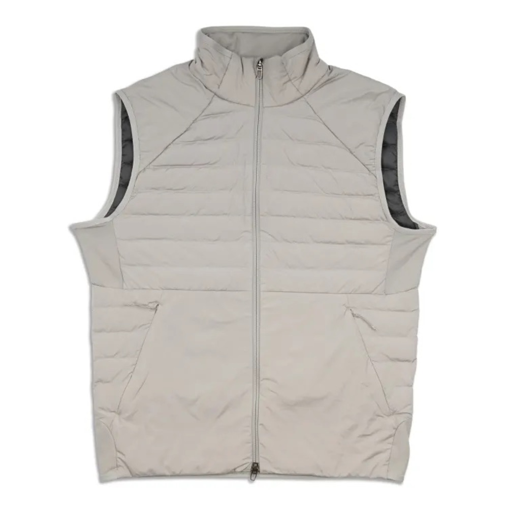 Lululemon Gray Down for It All Vest